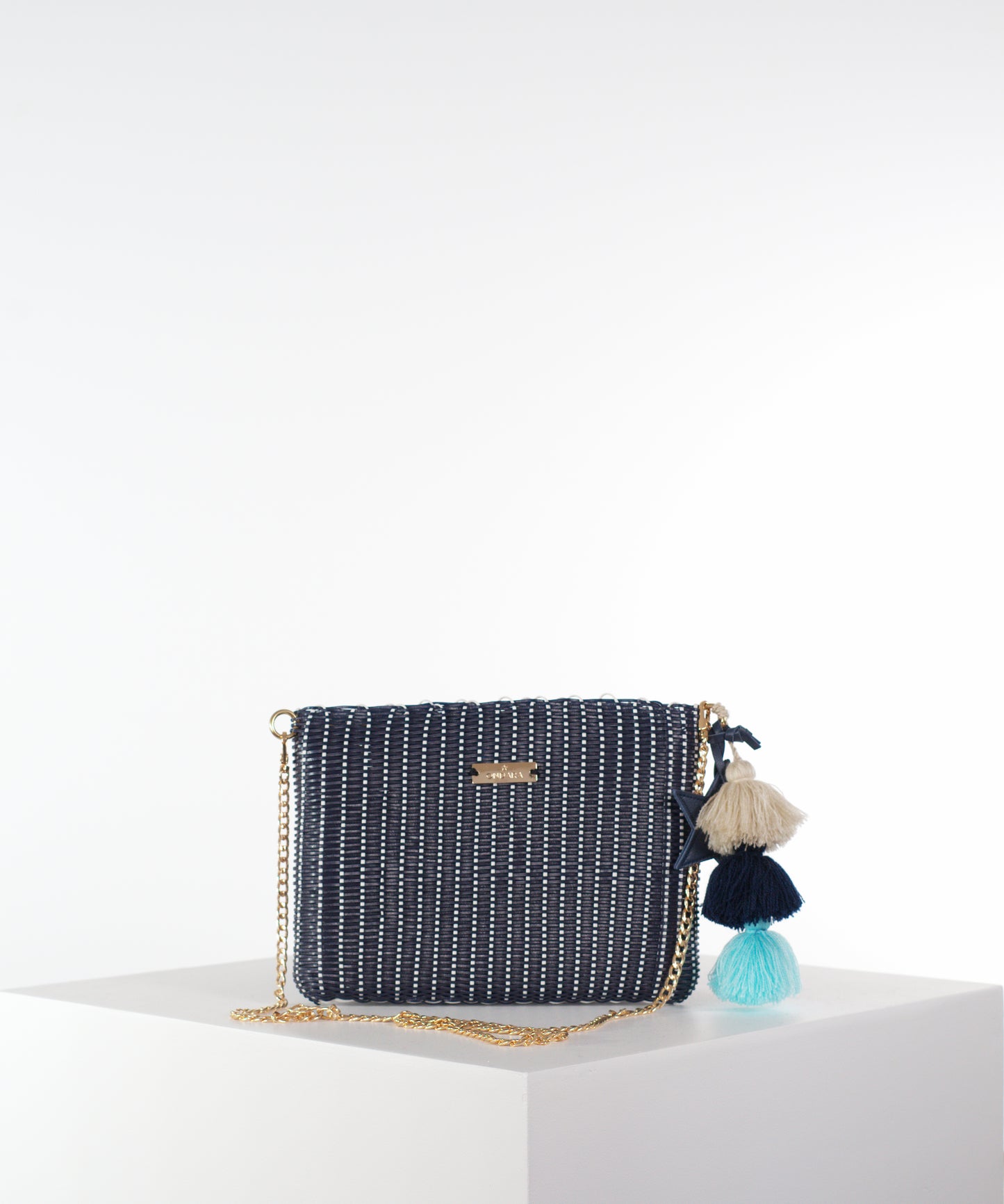 Clutch / Silver Stripe